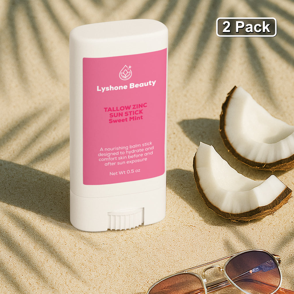 2 Pack Tallow Zinc Sun Stick