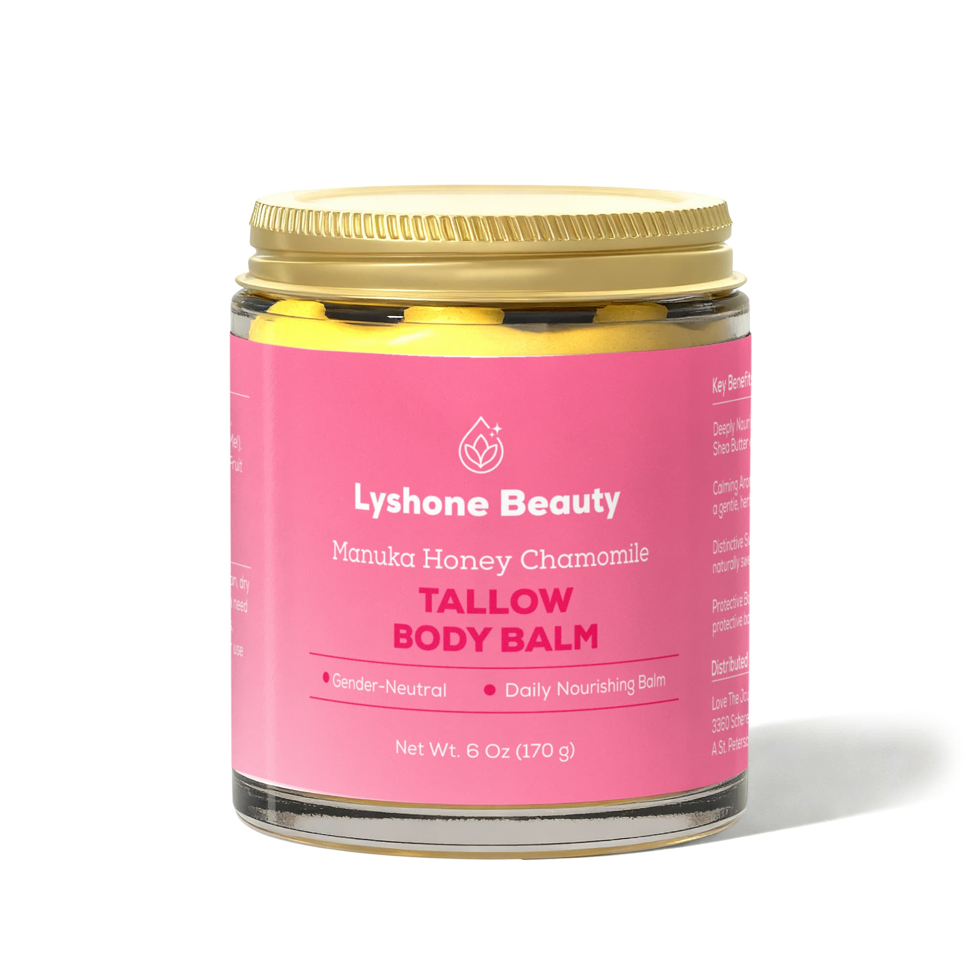 Lyshone Manuka Honey Chamomile Tallow Body Balm