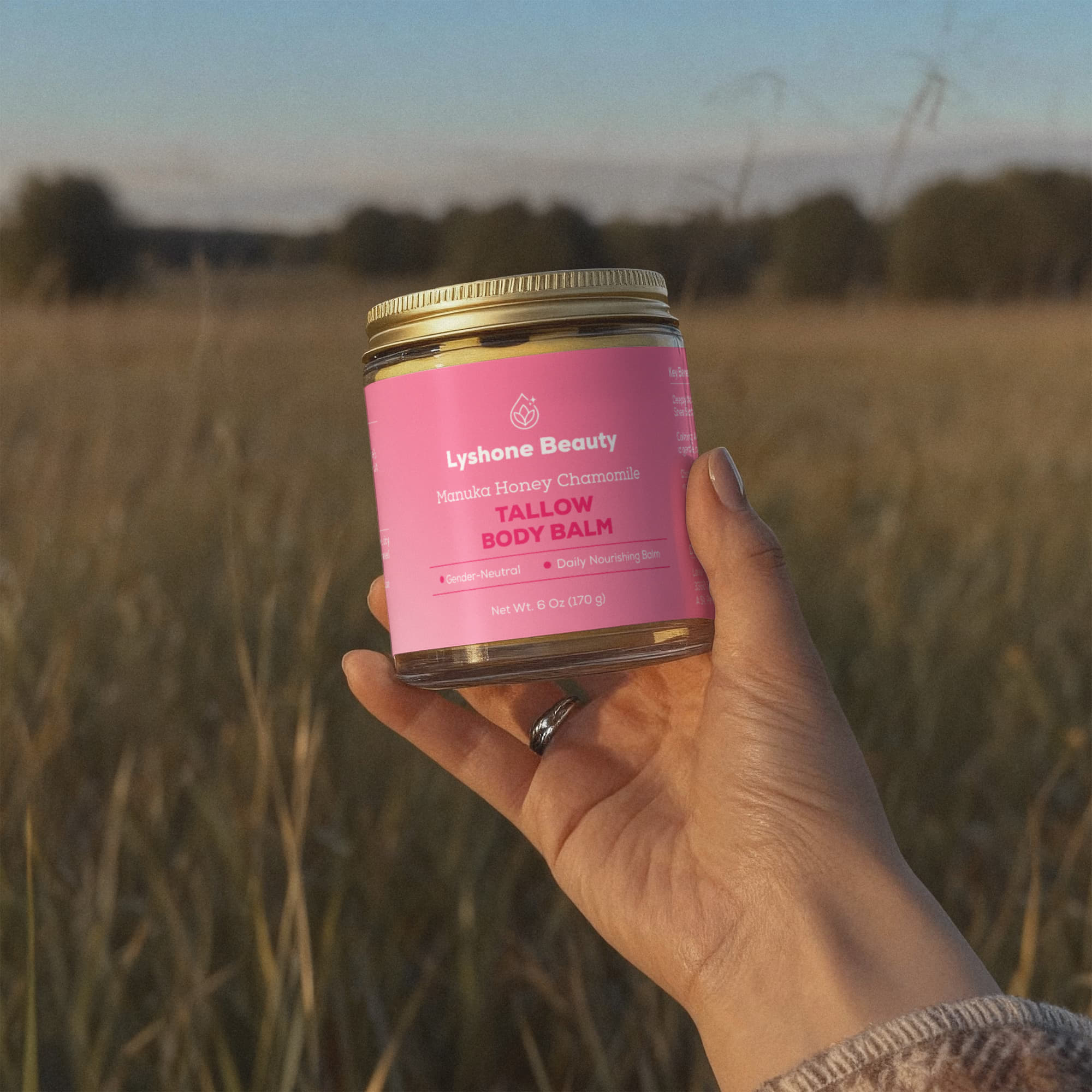 Lyshone Manuka Honey Chamomile Tallow Body Balm