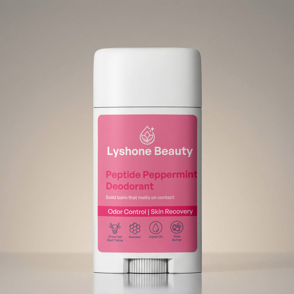 2 Pack Peptide Peppermint Deodorant