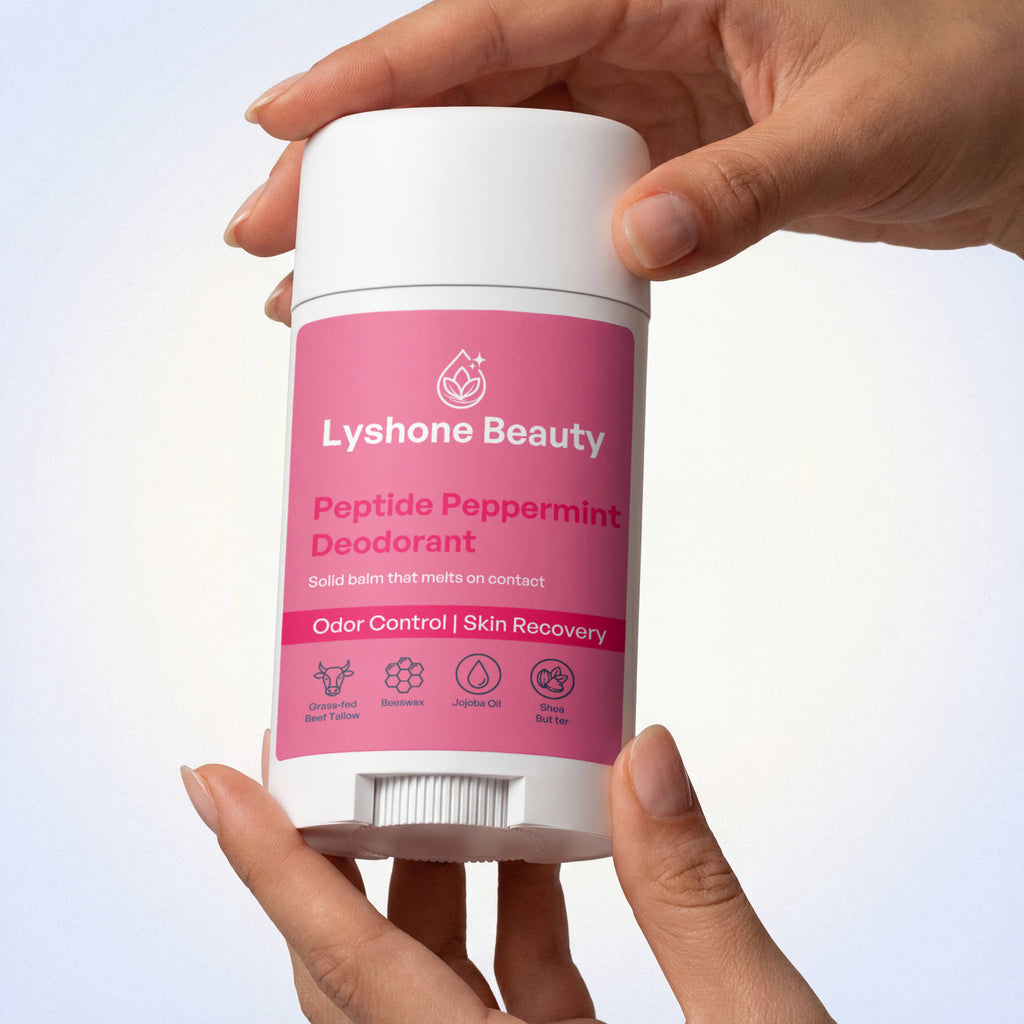 2 Pack Peptide Peppermint Deodorant