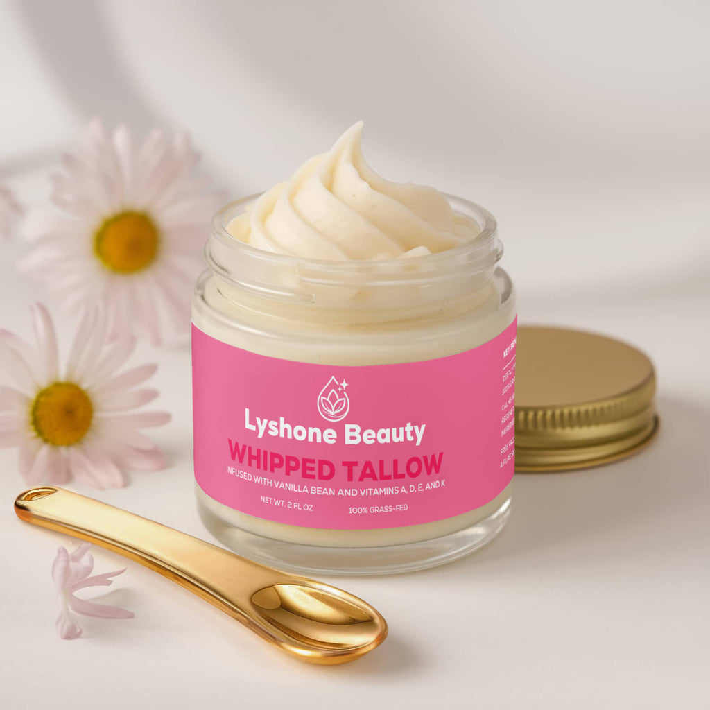 Whipped Grass-Fed Tallow Balm with Vanilla Bean