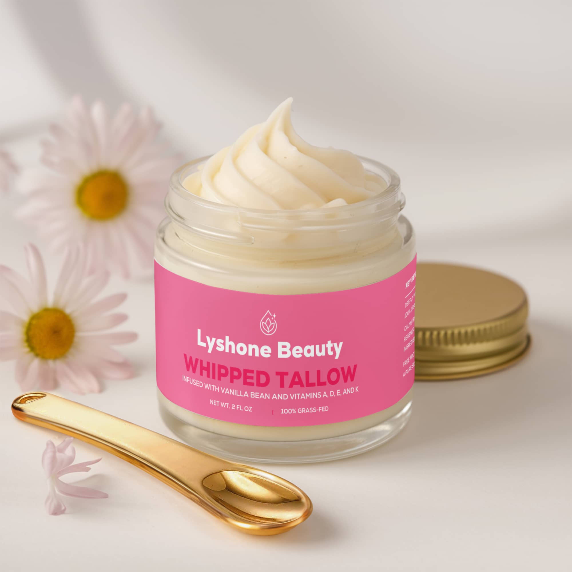 Lyshone Whipped Tallow Balm with Vanilla Bean