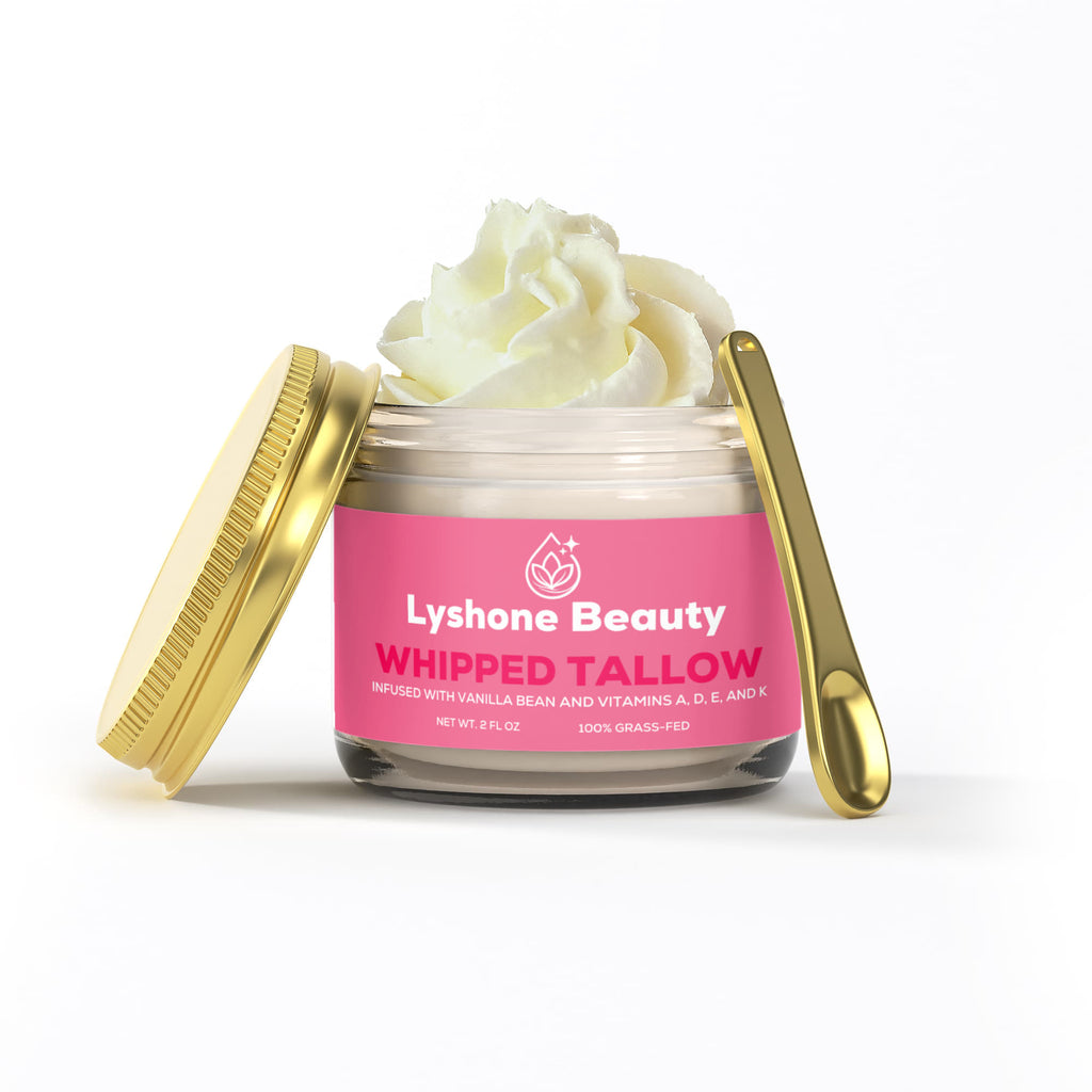 Whipped Grass-Fed Tallow Balm with Vanilla Bean