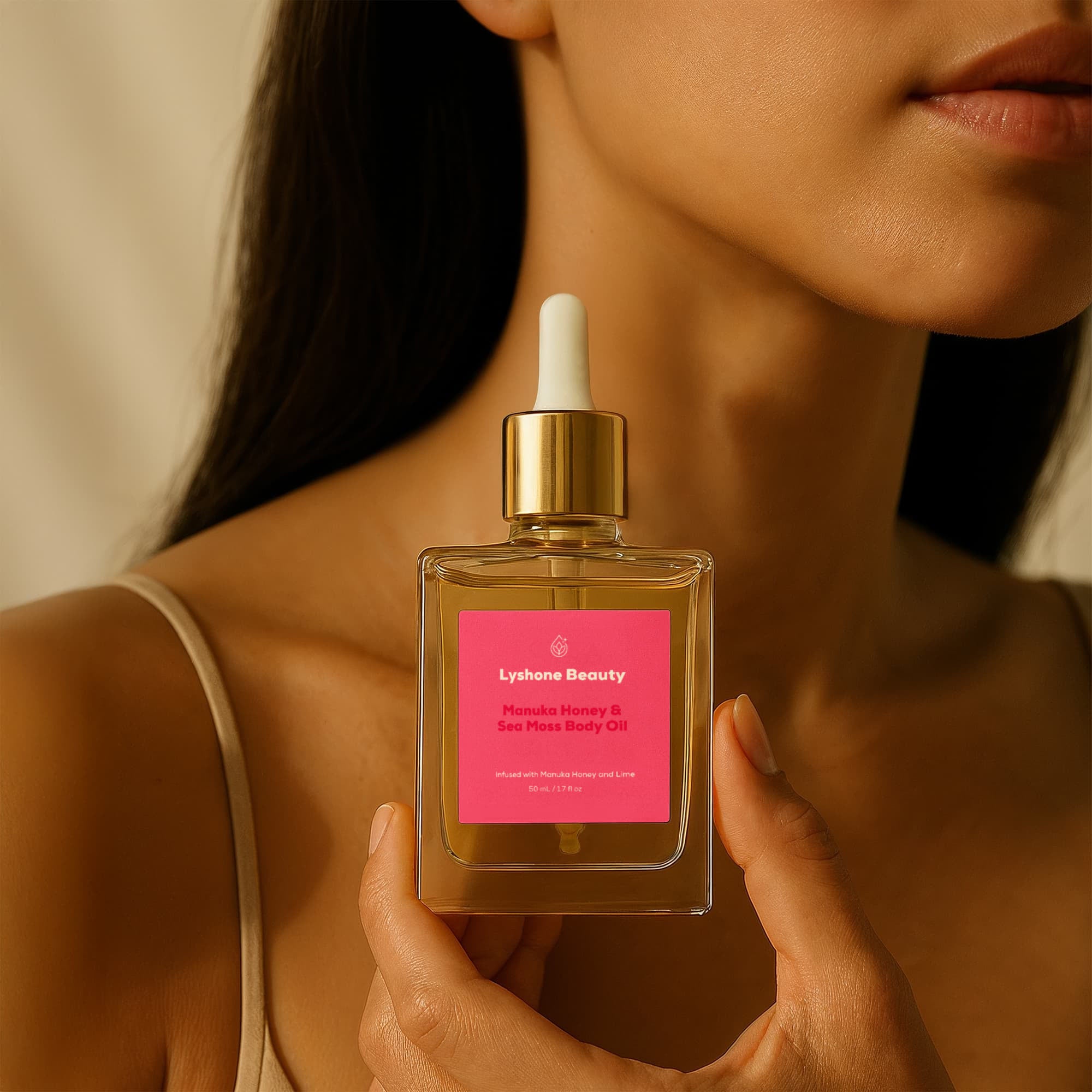 Lyshone Manuka Honey Sea Moss Post-Shave Oil